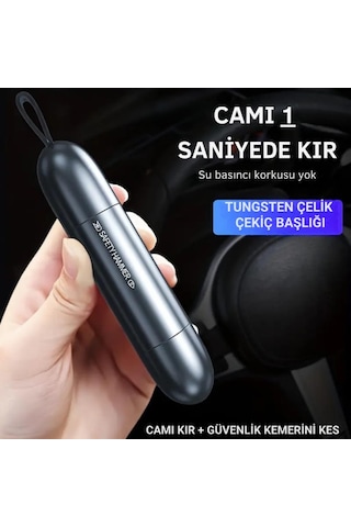 Coofbe Araç Emniyet Kemer Kesici Ve Araç Cam Kırıcı Araç Emniyet Çekici Araç Acil Durum Kiti Sharp Tool Safety Hammer