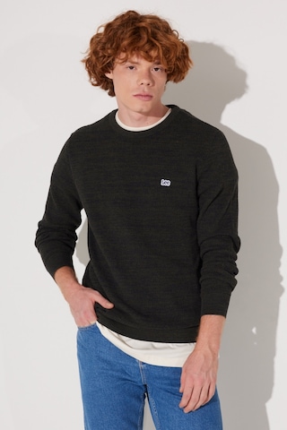 Lee Regular Fit Normal Kesim Bisiklet Yaka Haki Erkek Triko Kazak L212149801 Haki