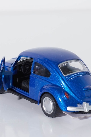 Mavi Metal Beetle Vosvos Nostaljik Araba 12 Cm Koleksiyonluk Diecast