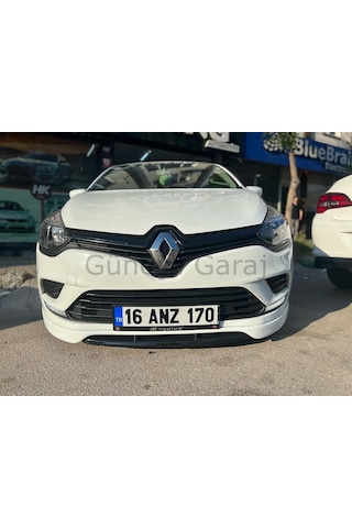 Renault Clio 4 Makyajlı Ön Ek 2 Parça (Plastik)