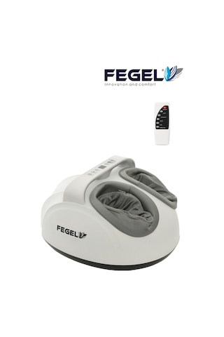 FG-513 Isıtmalı ve Hava Basınçlı Profesyonel Ayak Masaj Aleti - Beyaz