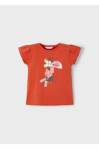 Mayoral Kız Çocuk T-shirt 3015m Turuncu