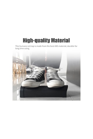 Kemirgen Zapper Sıçan Fareler Fare Tuzak Humane Fare,siyah
