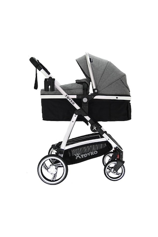 Yoyko City Gri Silver Travel Sistem Bebek Arabası