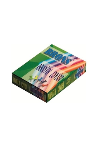 Brons Br-357 Mantar Pano - Harita Çivisi 20'li