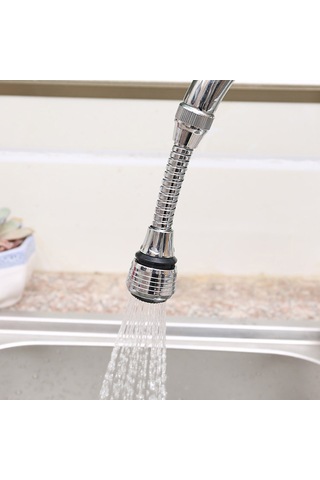 Yaozixa Ev Su Filtreli Mutfak Faucet Spreyi - 2 Çıkış Şekli, Tasarruf Eden Metal Filtrasyon Ucu Ve Adaptör