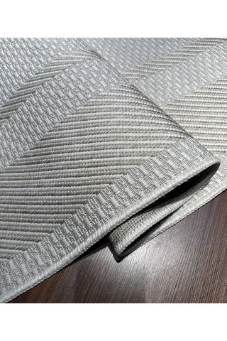 Mess Modern Dekoratif Yumuşak Dokulu Sisal Halı 3948 Krem Vizon Çok Renkli