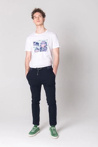 John Frank Travel T-shirt Siyah
