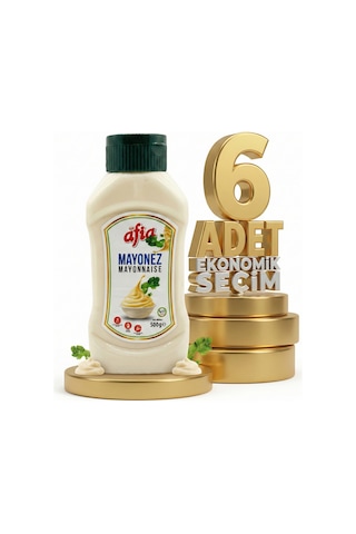 Afia Mayonez 6x500 Gr