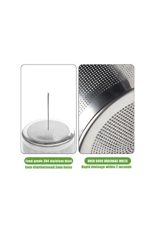 Pazly 3 Adet Çay Demlik Kepçe Klip Kiti - Gıda Gümüş Çay Kapaklı Set Gümüş