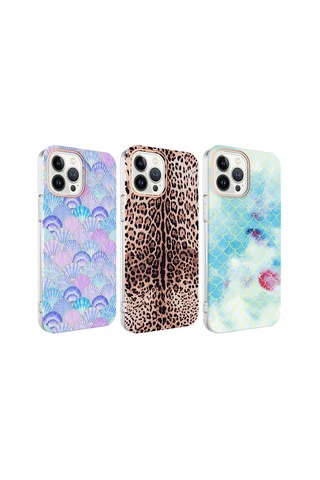 Apple Uyumlu iPhone 13 Pro Max Kılıf Zore Bella Kapak Lila