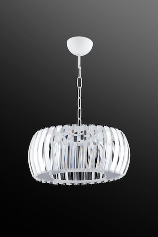 İstanbul Avize Venüs 22 CM Kristal Taşlı Avize﻿ Beyaz