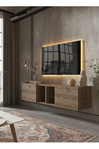 Resital Tv Ünitesi S1240-2 Ceviz Ceviz