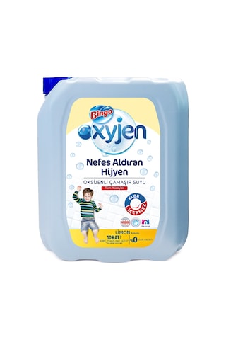 Bingo Çamaşır Suyu 3240ML Oksijenli Limon Kokulu (4 Lü Set)