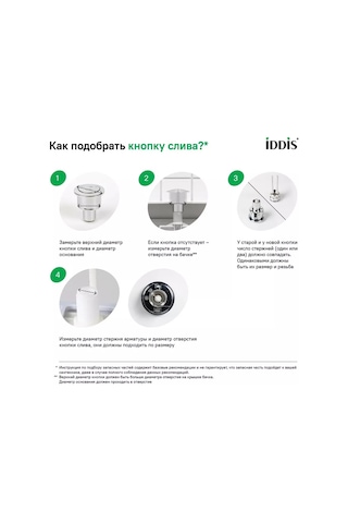 Iddıs 1 Modlu Klozet Sifon Düğmesi 155388714 Siyah