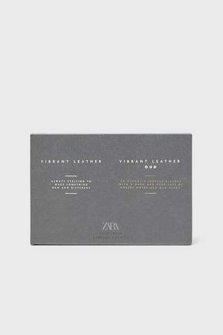 Zara Vibrant Leather + Vibrant Leather Oud EDP 2 x 60 ML