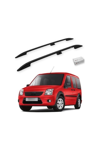 Turtle Ford Connect 2002-2012 / Kısa Şasi Tavan Çıtası Crown Siyah