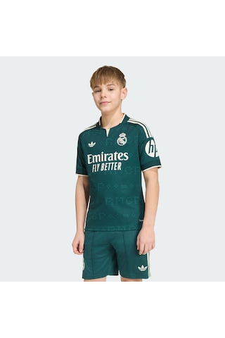 Adidas Kc3991 Real A Jsy Y Real Madrid 26-27 Çocuk Deplasman Forması Yeşil