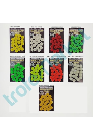 Magic Carp Mc1 Serisi Large 12Mm Yüzen Silikon Mısır Sazan Yemi