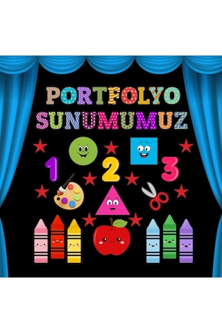 Portfolyo Sunumu Pano Süsü 01