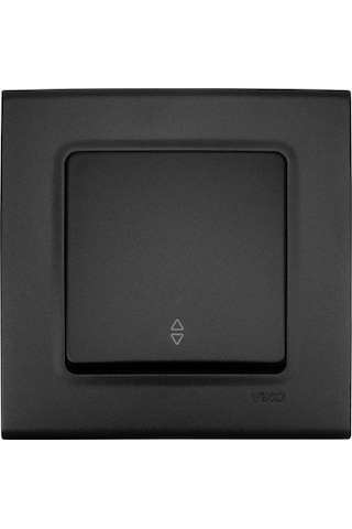 Viko Linnera Life Gece Siyahı Vavian Anahtar Çerçevesiz - 90444004