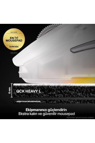 Steelseries Qck Heavy Large Gaming Mousepad - Beyaz