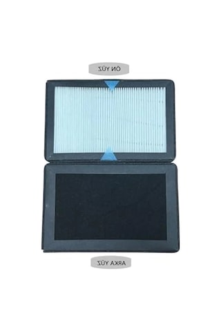 Kule Tipi Fan İçin Hepa Ve Karbon Filtre, 2'li Paket İle Etkili Temizlik 150 Mm