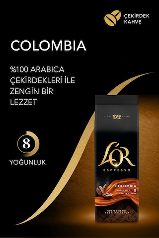 L'or Espresso Colombıa Çekirdek Kahve 500 G