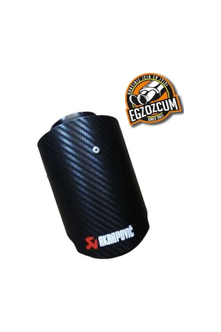76 Mm. Tekli Karbon Kaplama Akrapoviç Bmw F20 F30 F32 F33 Egzoz Ucu - Egzozcum -