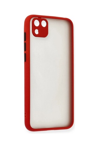 Huawei Y5p Uyumlu Kılıf Montreal Silikon Kapak - Kırmızı
