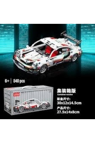 Speed Series - 1:18 Porsche 911 Rsr Yarış Arabası 540 Parça