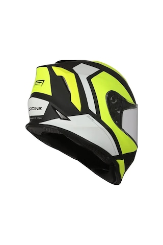 Dinamo Bolt Kapalı Kask Siyah - Sarı
