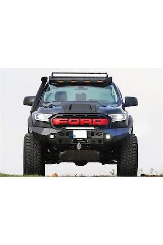 Ford Ranger Uyumlu Yedek Parça Off Road 2012-2021 Çelik Ön Tampon