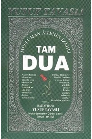 Tam Dua Kitabı Cep Boy