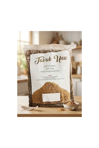 3 Kg Tavuk Unu Hayvan Mama Takviyesi Vitamin Protein