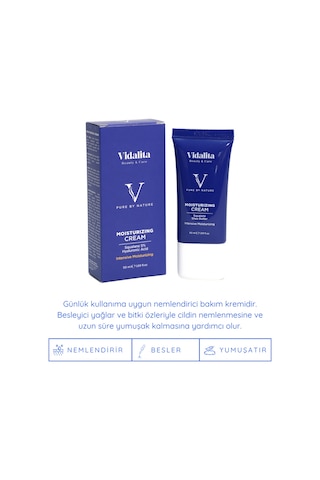Vidalita Beauty & Care Moisturizing Krem Squalene & Shea Butter 50 ML