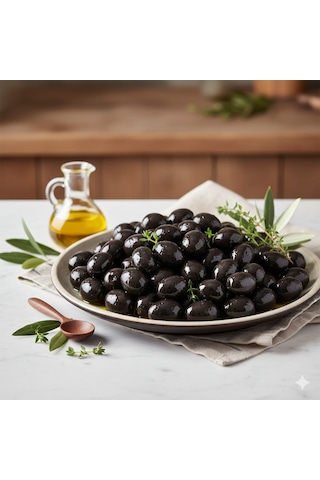 1 Kg 220/240 Dane Siyah Zeytin