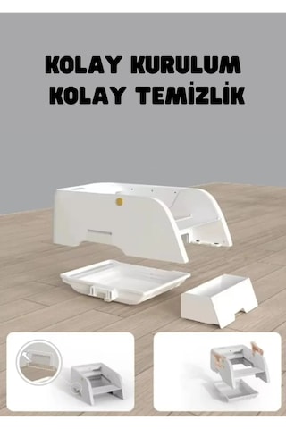 Hesperus Akıllı Otomatik Kedi Tuvaleti App İle Kontrol