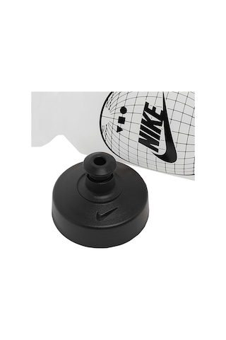 Nike Big Mouth Bottle 2.0 Unisex Grafik Su Şişesi 650ml 22oz Beyaz/siyah Beyaz