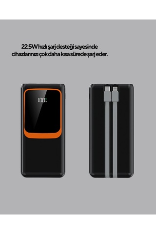 Northcity 20000 Mah Hızlı Şarjlı Powerbank - 22.5w Güçlü Ve Pratik Çözüm