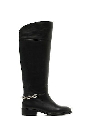 Nine West Vuyı 5pr Siyah Kadın Düz Çizme 000000000102033945 Siyah