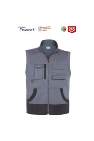 Myform 9141 Osaka Yelek - Gri Çok Renkli