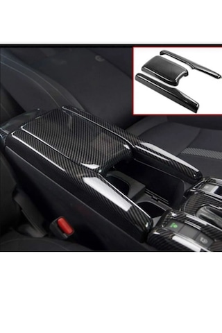 Honda Civic Fc5 Fk7 2016-2021 Kol Dayama Üst Kaplaması Karbon