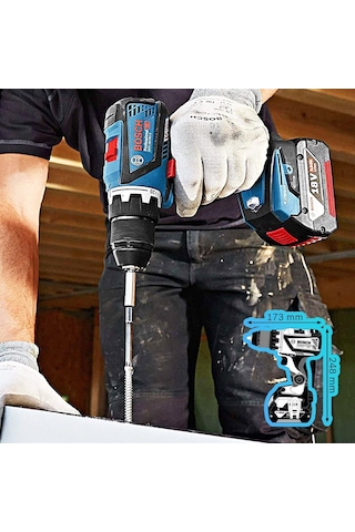 Bosch Professional Gsr 18v-60 C Akülü Delme Vidalama Makinası Solo - 06019g1102