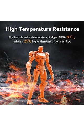 Creality Hyper Abs Turuncu Filament 1.75mm 1000gr - Urhanshop Yetkili Satış