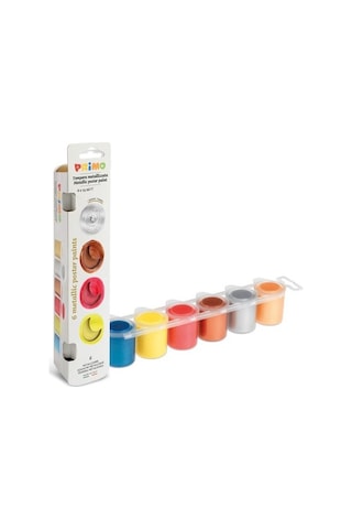 Primo Metalic Poster Boyası 6 Renk 6 25ml Diğer