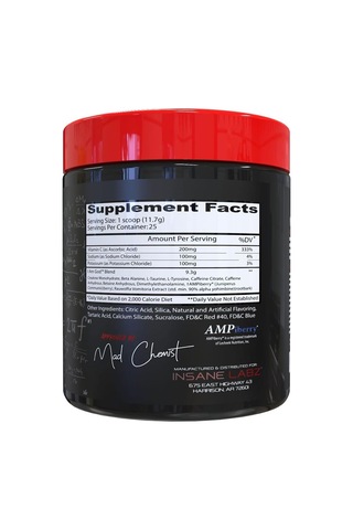 Insane Labz I Am God Preworkout Creatine And Dmae Growth