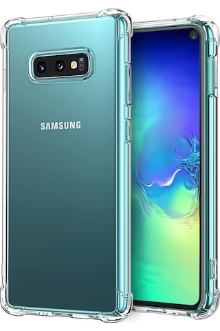 Samsung Uyumlu Galaxy S10E Kilif Köse Korumali Seffaf Silikon Kapak 392996330