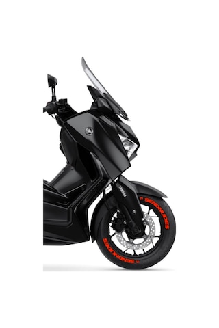 Sendnudes Lastik Yazısı Scooter Lastik Stikeri Motorsiklet