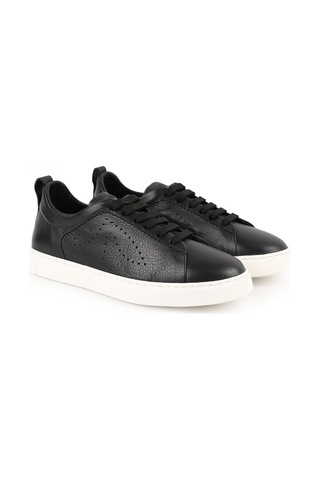 Libero Lz5894 Nokta Delik Detaylı Antik Görünümlü Hafif Eva Taban Kadın Sneaker Siyah